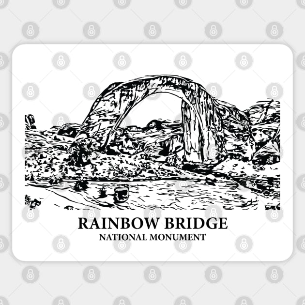 Rainbow Bridge National Monument Sticker by Lakeric